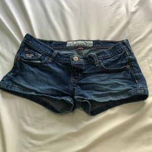 Hollister Low Rise Stretch Shorts